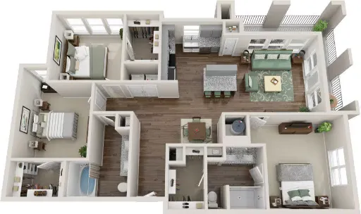 McKinney Terrace Floorplan 11