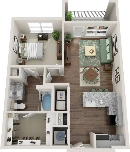McKinney Terrace Floorplan 3