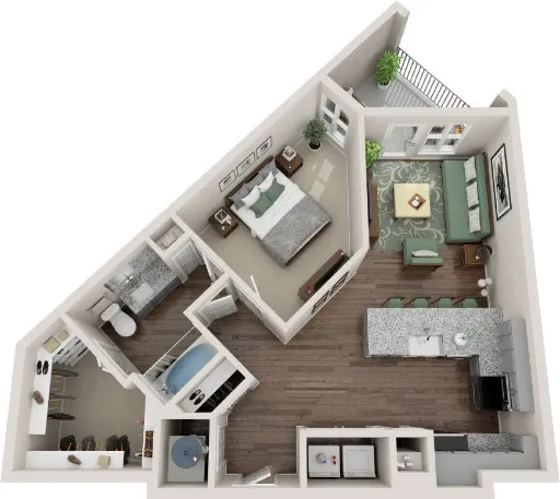 McKinney Terrace Floorplan 4