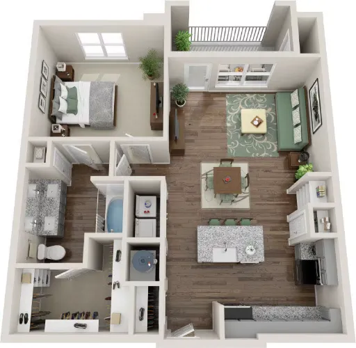 McKinney Terrace Floorplan 5
