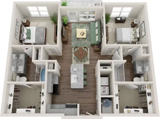 McKinney Terrace Floorplan 6