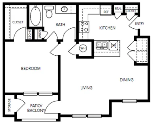 Merritt McGowan Manor McKinney FloorPlan 1