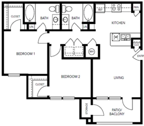 Merritt McGowan Manor McKinney FloorPlan 2