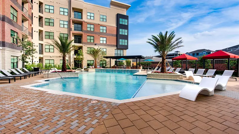 Mezzo Kirby Med Center Houston Apartments Hot Tubs