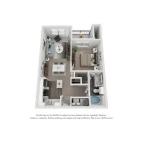 Mission Gate Plano FloorPlan 1