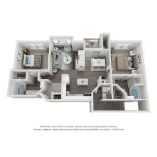 Mission Gate Plano FloorPlan 6