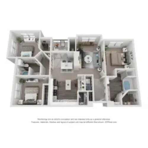 Mission Gate Plano FloorPlan 9