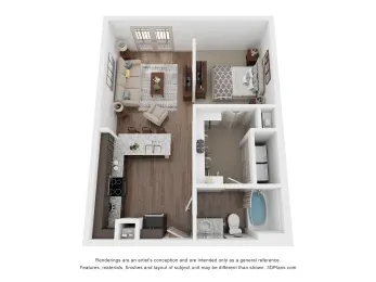Mustang Station Farmers Branch Floorplan 2