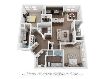 Mustang Station Farmers Branch Floorplan 21