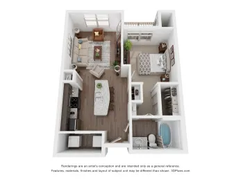 Mustang Station Farmers Branch Floorplan 3