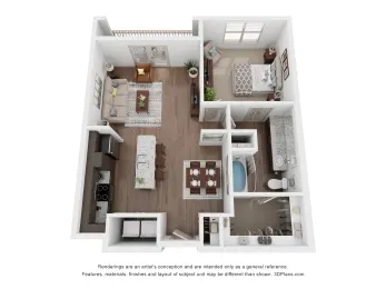 Mustang Station Farmers Branch Floorplan 6