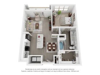 Mustang Station Farmers Branch Floorplan 7