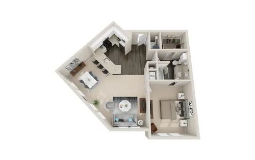 Newman Village Apartments Frisco Floor plan 10