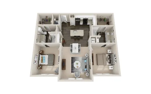Newman Village Apartments Frisco Floor plan 17