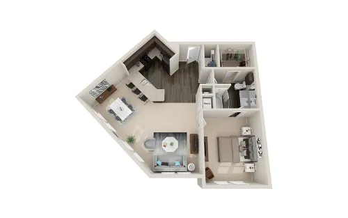 Newman Village Apartments Frisco Floor plan 9