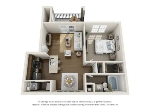 Old Shepard Place Plano FloorPlan 1