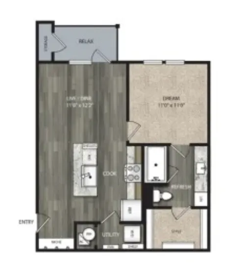 One Preston Station Celina FloorPlan 1