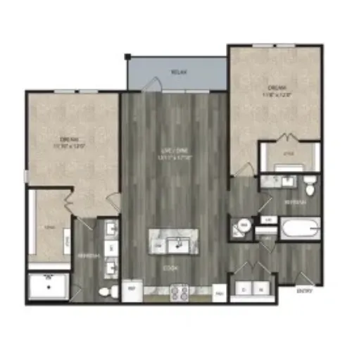 One Preston Station Celina FloorPlan 6