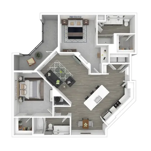 One90 Gateway Plano Floorplan 13