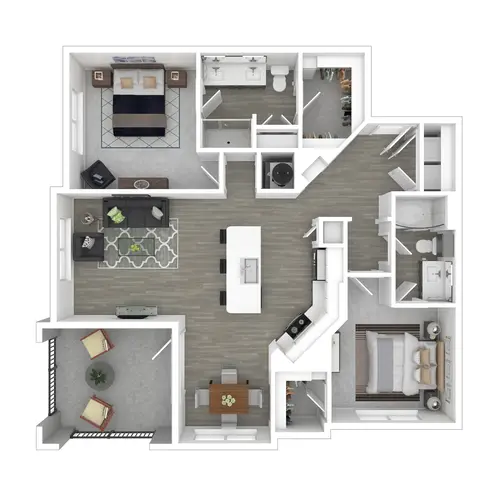 One90 Gateway Plano Floorplan 14