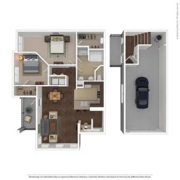 Orion McCord Park Apartments Floor Plan Dallas 10