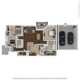 Orion McCord Park Apartments Floor Plan Dallas 13