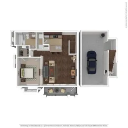 Orion McCord Park Apartments Floor Plan Dallas 7