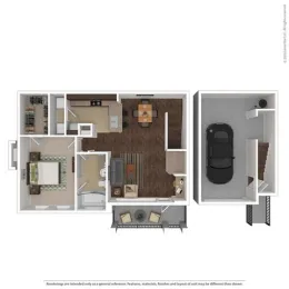 Orion McCord Park Apartments Floor Plan Dallas 8