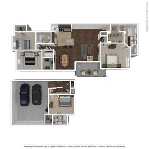 Orion McCord Park Apartments floor plan 15