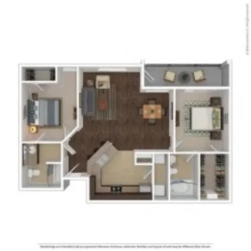Orion Prosper Apartments FloorPlan 3