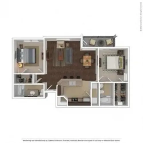 Orion Prosper Apartments FloorPlan 4