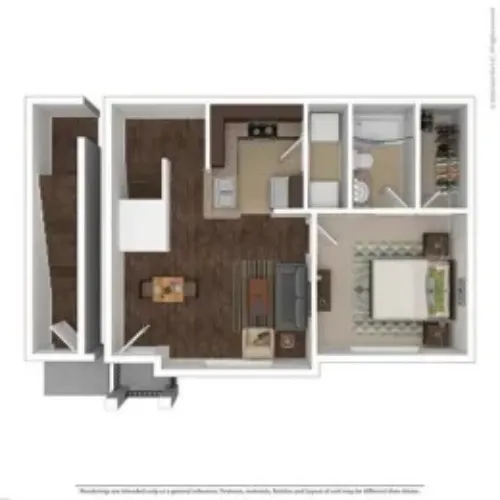 Orion Prosper Lakes Apartments FloorPlan 1