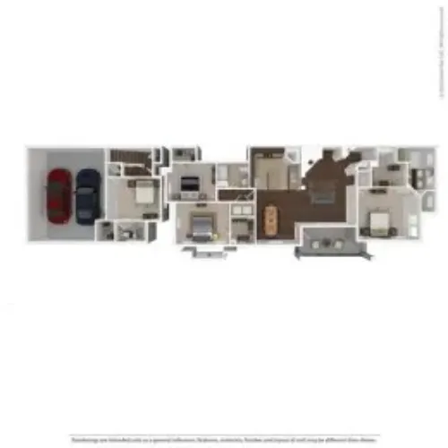 Orion Prosper Lakes Apartments FloorPlan 12