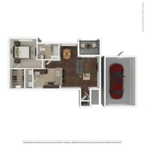 Orion Prosper Lakes Apartments FloorPlan 2