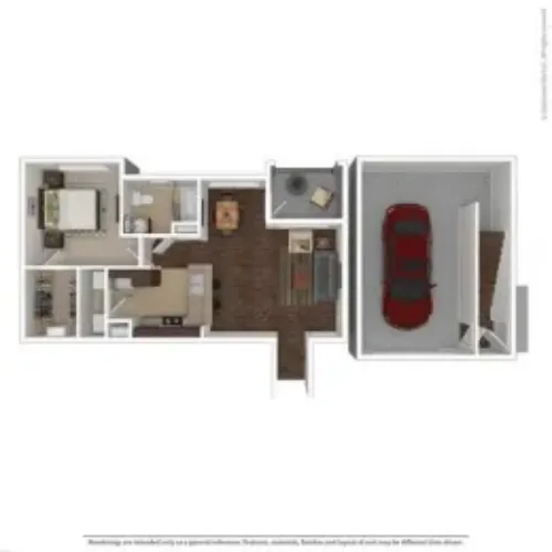 Orion Prosper Lakes Apartments FloorPlan 3