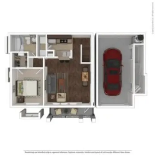 Orion Prosper Lakes Apartments FloorPlan 4