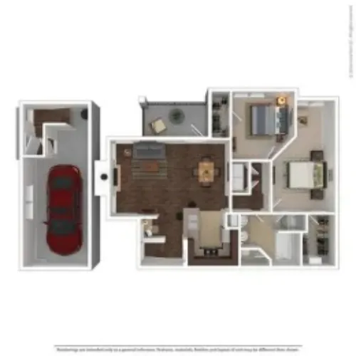 Orion Prosper Lakes Apartments FloorPlan 7