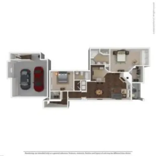 Orion Prosper Lakes Apartments FloorPlan 9