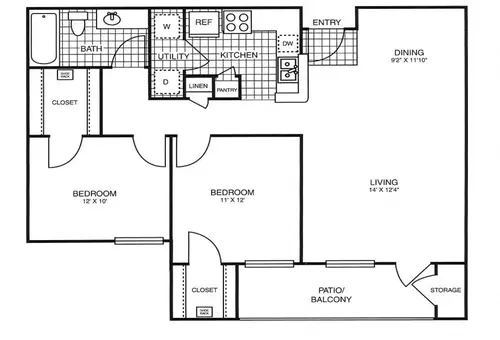 Park at Rolling Hills DeSoto Floorplan 2