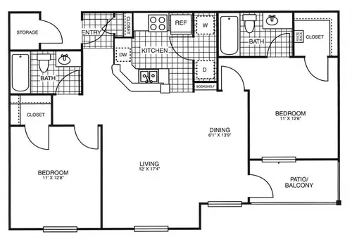 Park at Rolling Hills DeSoto Floorplan 3