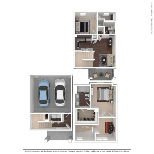 Parkside Towns Richardson FloorPlan 1