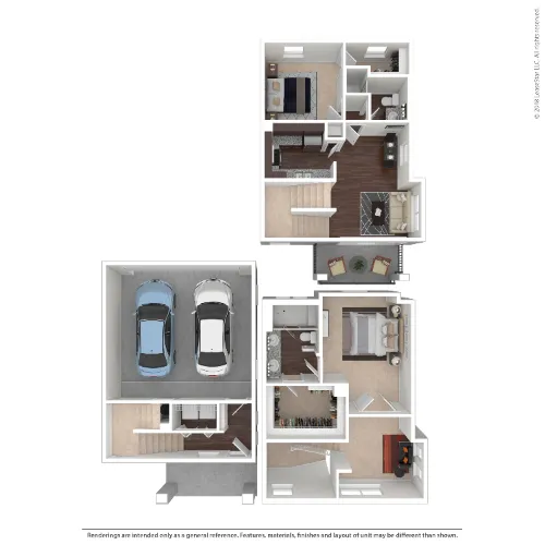 Parkside Towns Richardson FloorPlan 2