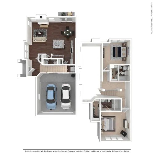 Parkside Towns Richardson FloorPlan 3