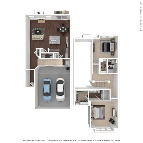 Parkside Towns Richardson FloorPlan 4