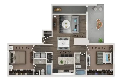 Preserve at Preston Plano FloorPlan 9