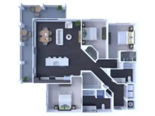 Prosper Elms Apartments FloorPlan 11