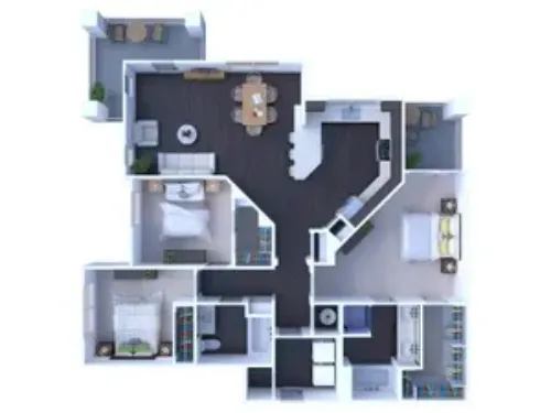 Prosper Elms Apartments FloorPlan 12