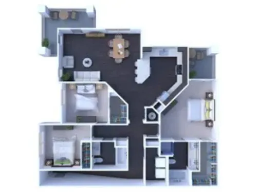 Prosper Elms Apartments FloorPlan 13