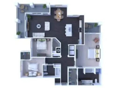Prosper Elms Apartments FloorPlan 14