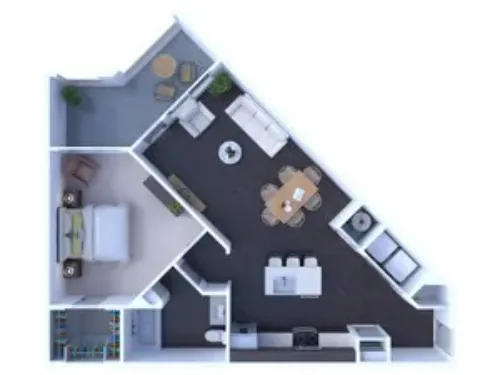 Prosper Elms Apartments FloorPlan 2